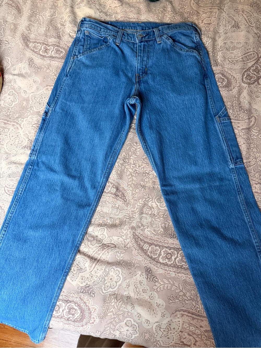 Levi's Relaxed Fit Blue Carpenter Jeans